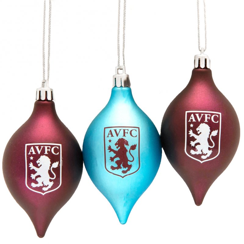 Aston Villa Jólakúlur